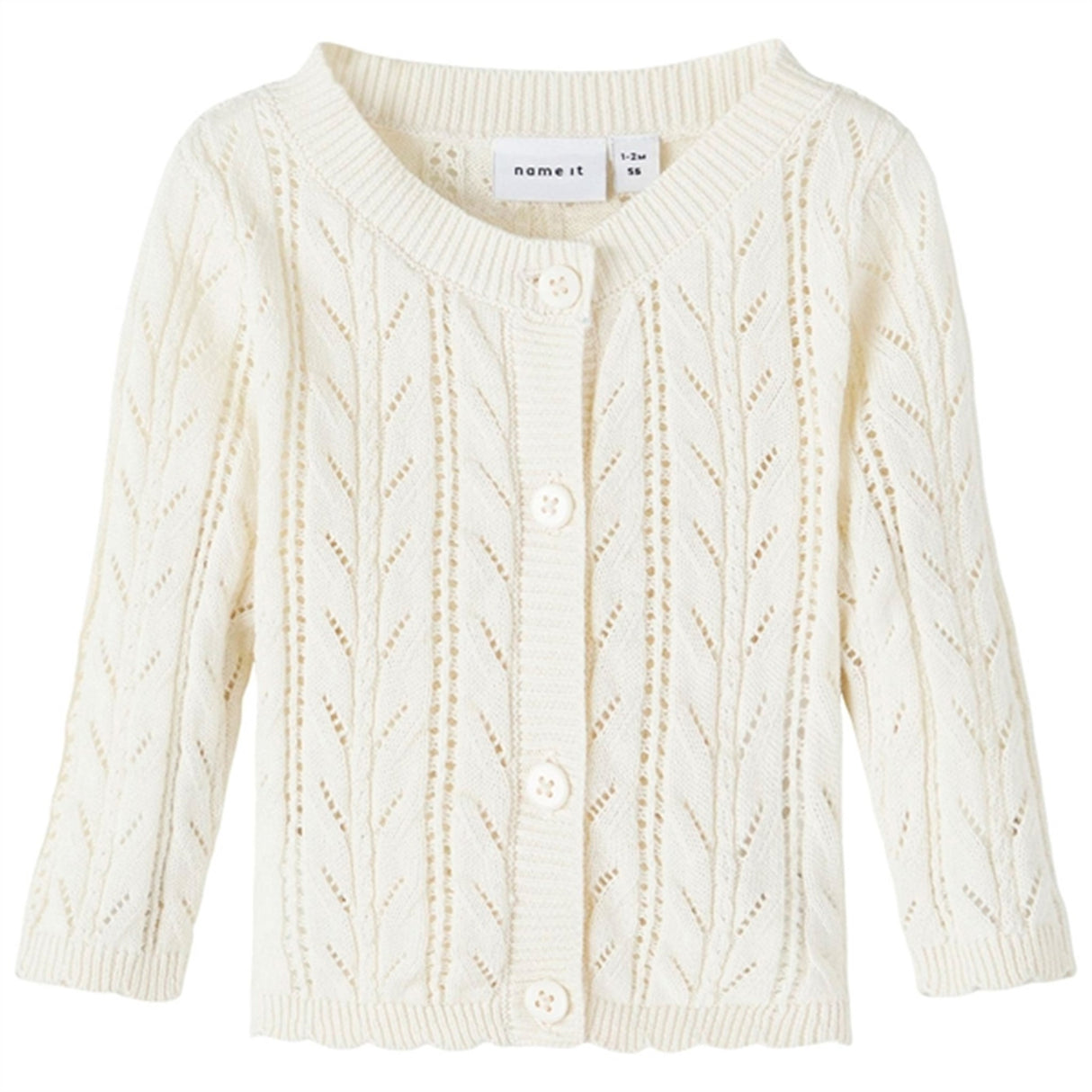 Name it Jet Stream Noseline Short Strik Cardigan