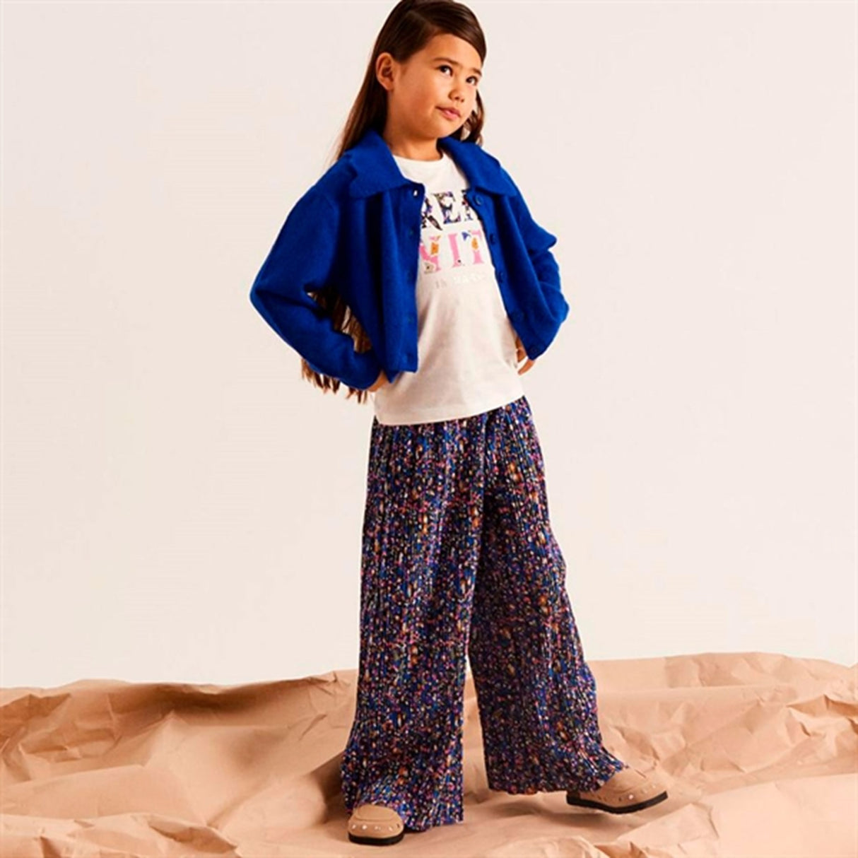 Name it Dazzling Blue Natura Short Strik Cardigan 2