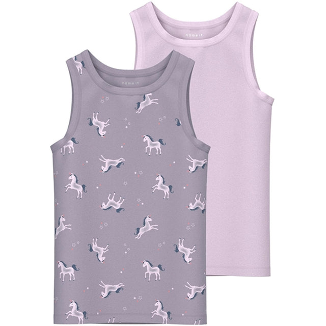 Name it Lavender Aura Tank Top Unicorn 2-pak Noos