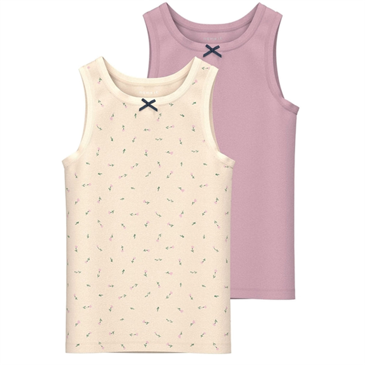 Name it Buttercream Tank Top Floral 2-pak Noos