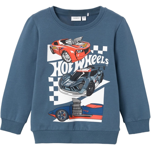 Name it Bluefin Mapeto Hot Wheels Sweatshirt