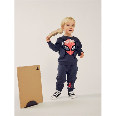 Name it India Ink Svende Spiderman Sweatshirt 2