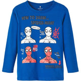 Name it True Blue Sepp Spiderman Bluse