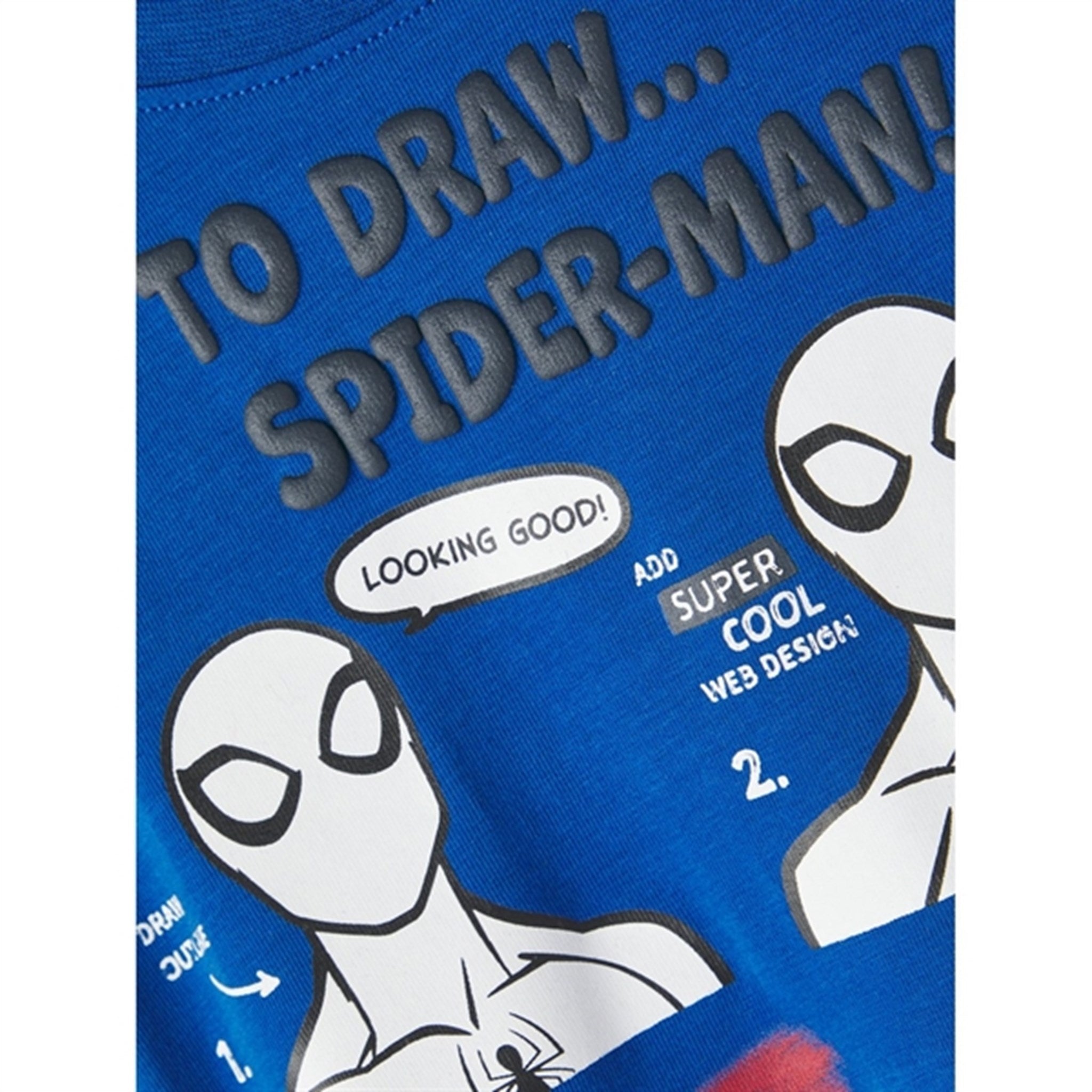 Name it True Blue Sepp Spiderman Bluse 2