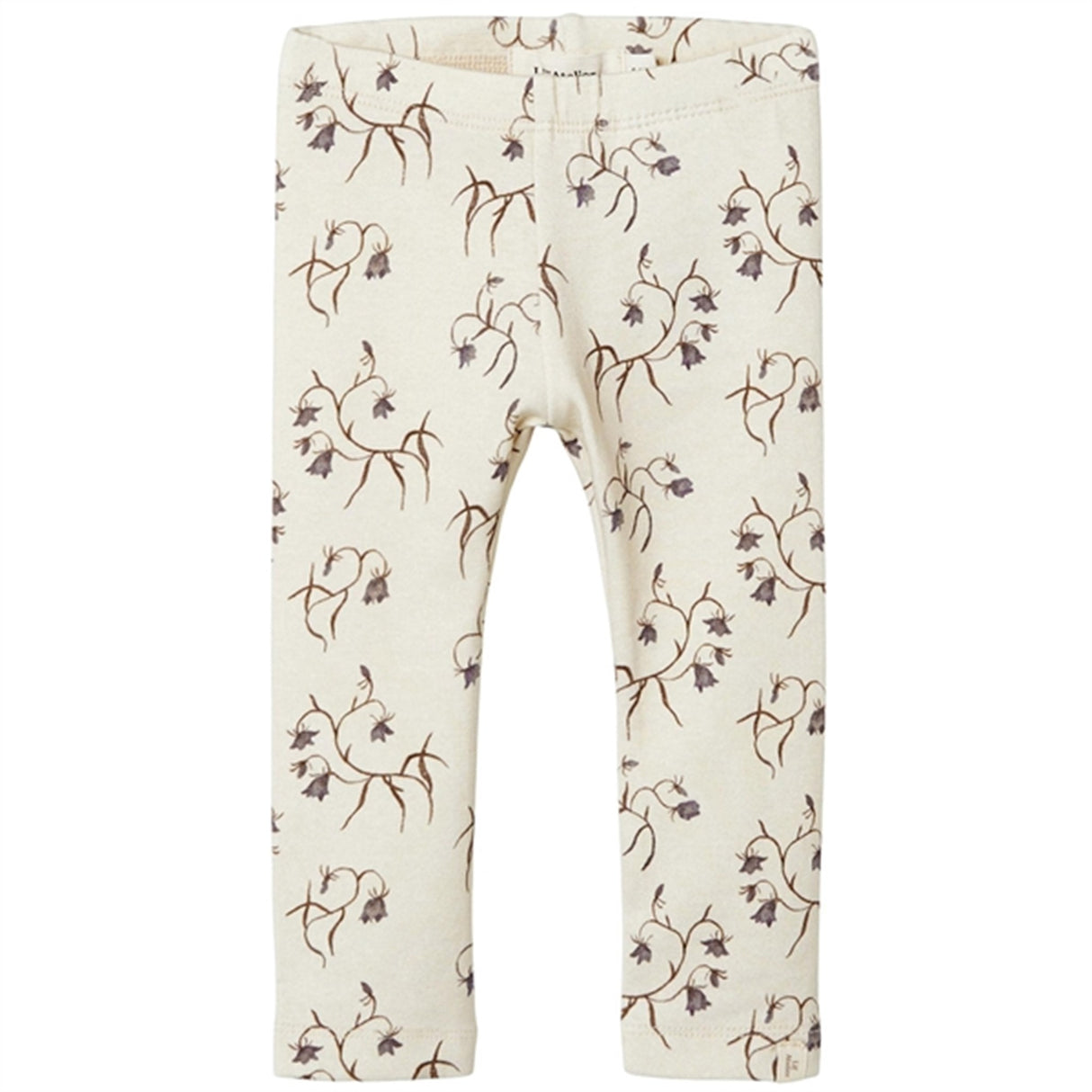 Lil'Atelier Turtledove/Flower Gaya Slim leggings Noos