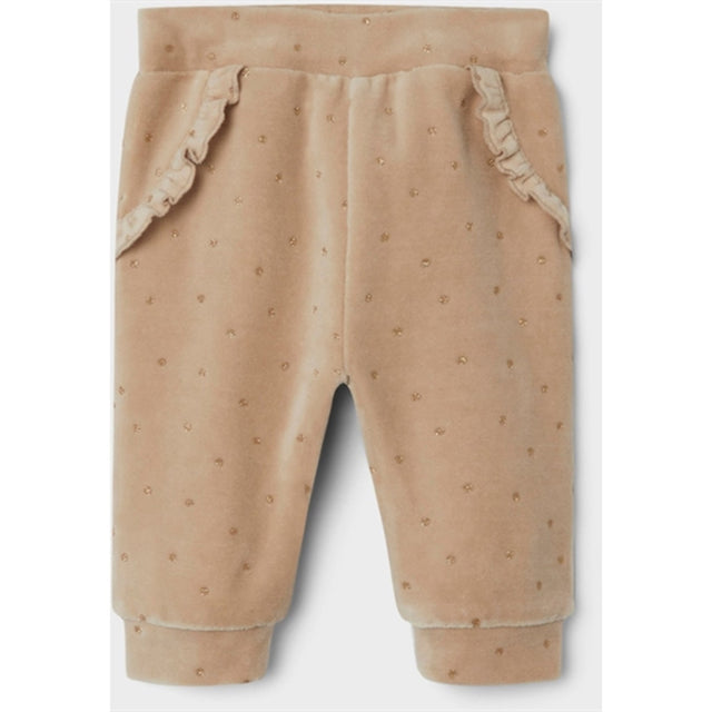 Name it Oxford Tan Noya Velour Bukser