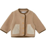 Name it Oxford Tan Nomo Teddy Jakke