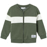 Name it Rifle Green Nulle Sweat Cardigan