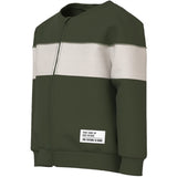 Name it Rifle Green Nulle Sweat Cardigan 4