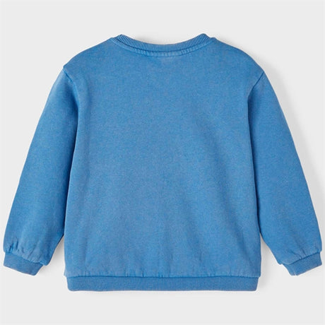 Lil'Atelier Federal Blue Nalf Loose Sweatshirt 2