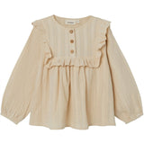 Lil'Atelier Wood Ash Oya Loose Bluse