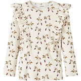 Lil'Atelier Turtledove/Berry Gaya Slim Bluse