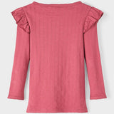 Lil'Atelier Dry Rose Nala Slim Bluse 3