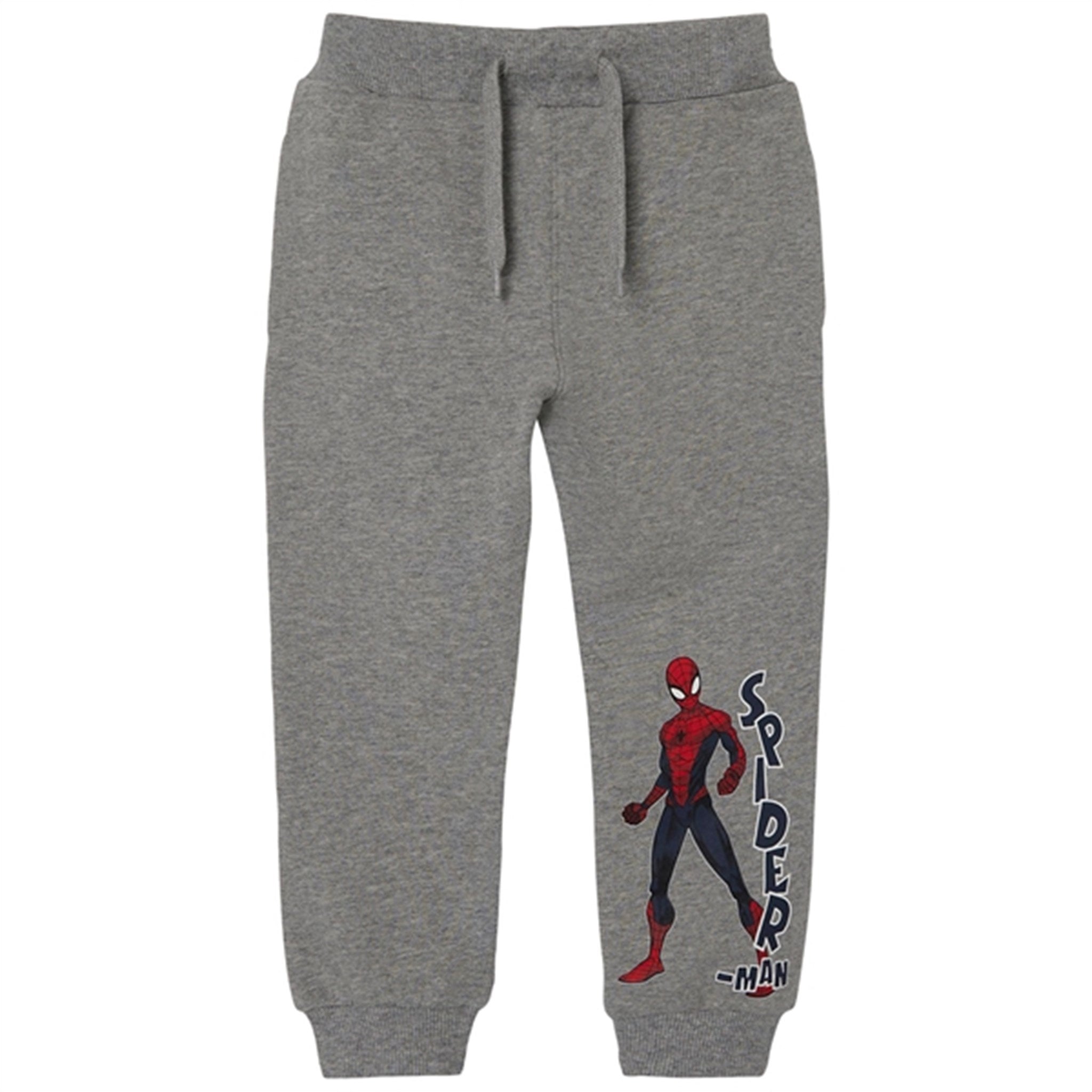 Name it Grey Melange Jasp Spiderman Sweatpants