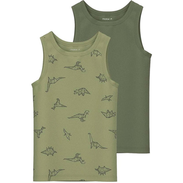 Name it Sage Tank Top Dino 2-pak Noos