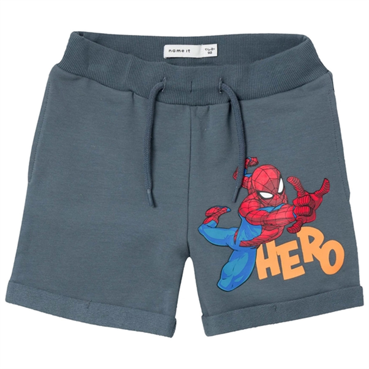 Name it Stormy Weather Maubin Spiderman Sweat Shorts