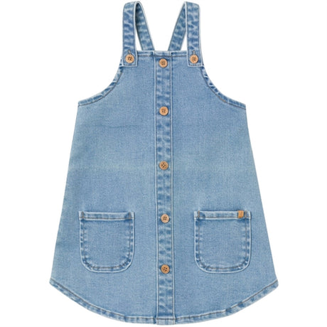 Lil'Atelier Medium Blue Denim Etems Denim Kjole