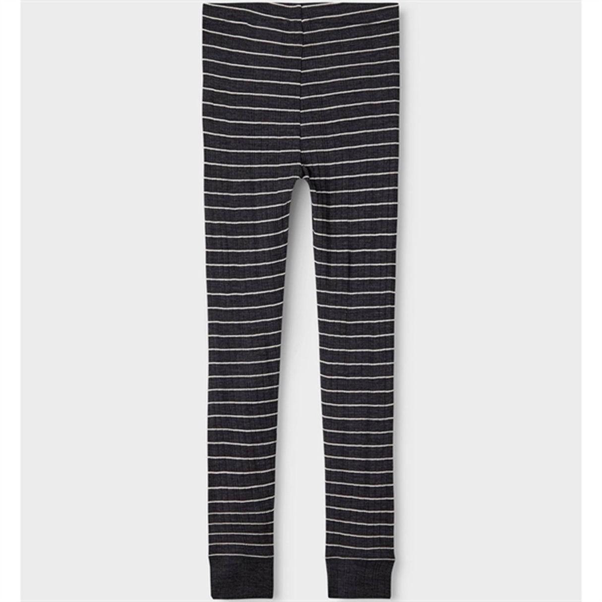 Name it Blue Graphite Stripes Wang Uld Needle Stripe Leggings 2