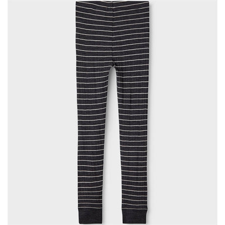 Name it Blue Graphite Stripes Wang Uld Needle Stripe Leggings 2