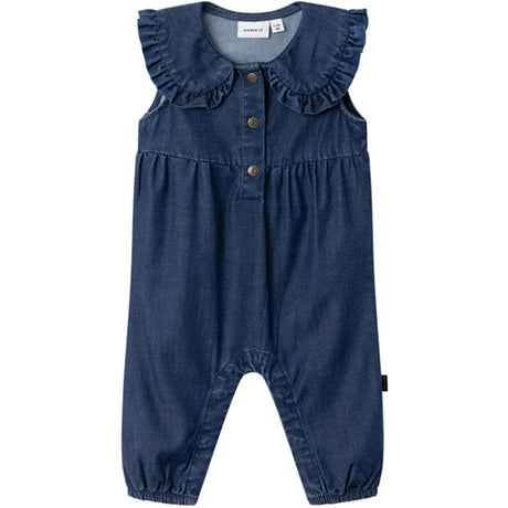 Name it Dark Blue Denim Ronja Denim Buksedragt