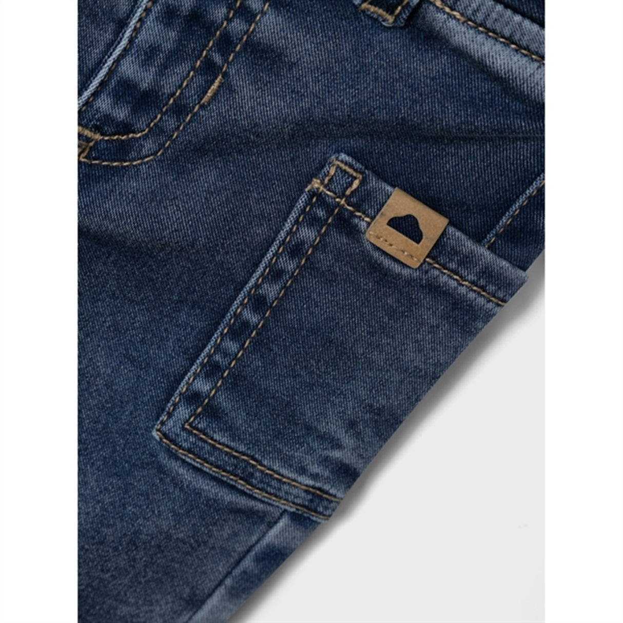 Name it Dark Blue Denim Silas Slim Jeans