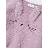 Name it Lavender Mist Sasie Teddy Bluse 2