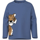 Name it Bijou Blue Tiger Bluse