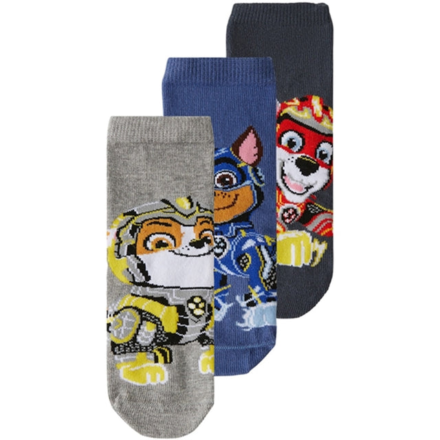 Name it Bijou Blue Ono Paw Patrol Strømper 3-pak