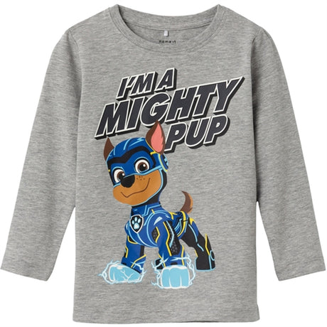 Name it Grey Melange Ofus Paw Patrol Bluse