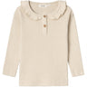 Lil'Atelier Wood Ash Sophia Slim Bluse