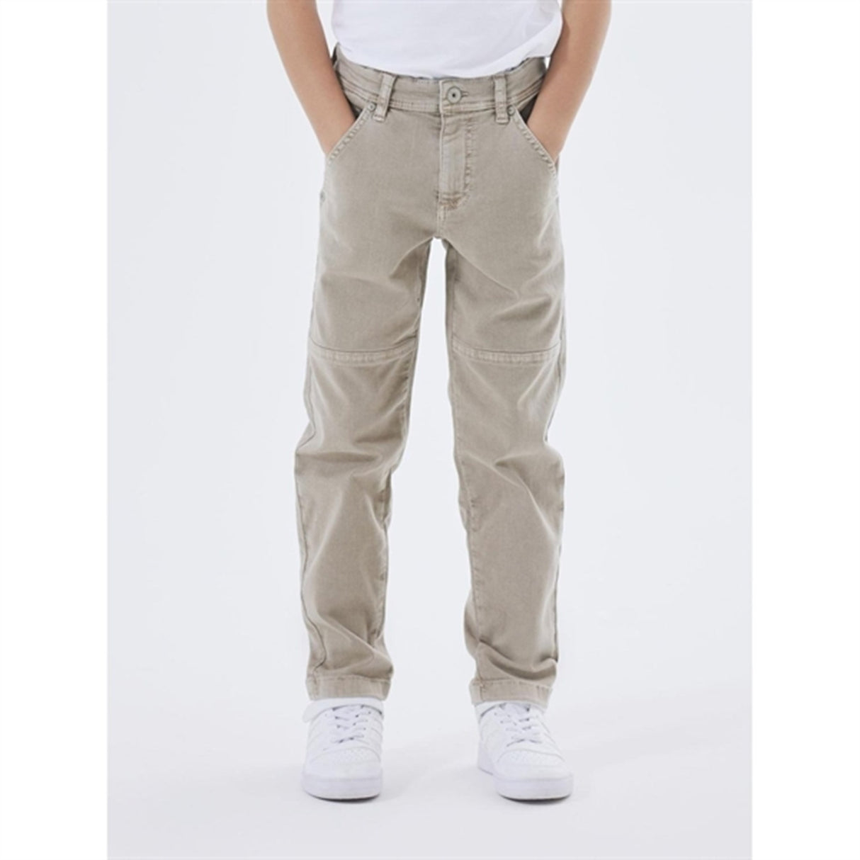 Name it Winter Twig Silas Tapered Twill Bukser Noos 2