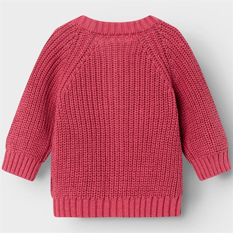 Lil'Atelier Dry Rose Emlen Strik Cardigan 2