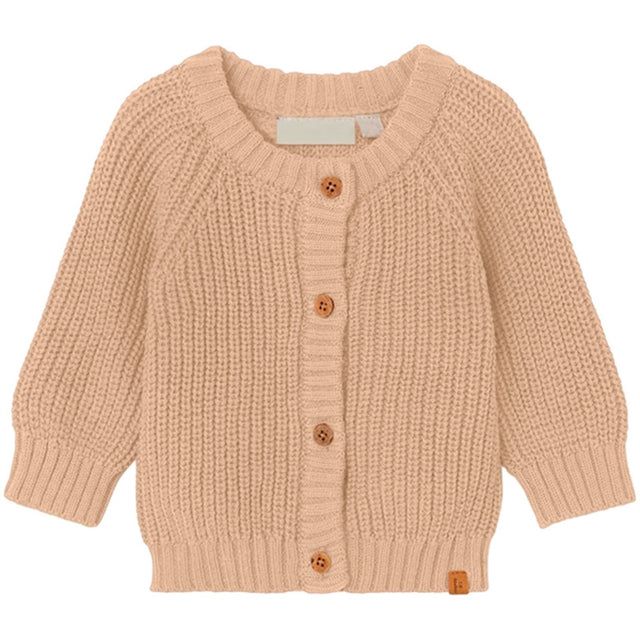 Lil'Atelier Warm Sand Emlen Strik Cardigan