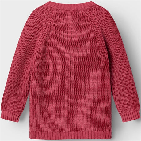 Lil'Atelier Dry Rose Emlen Strik Cardigan 2