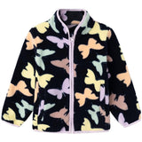 Name it Big Dipper Meeko Fleece Jakke Butterfly