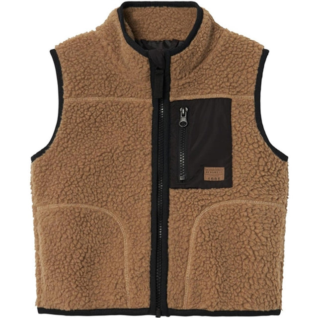 Name it Savannah Tan Magot Teddy Vest