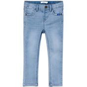 Name it Light Blue Denim Silas Slim Sweat Jeans Noos