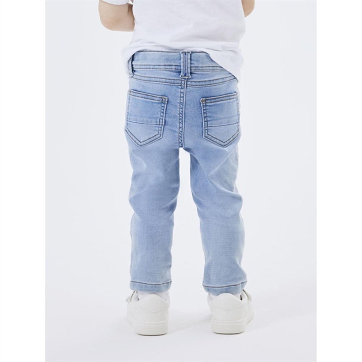 Name it Light Blue Denim Silas Slim Sweat Jeans Noos