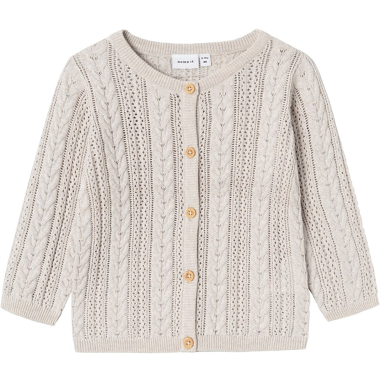 Name it Peyote Melange Bepil Strik Cardigan