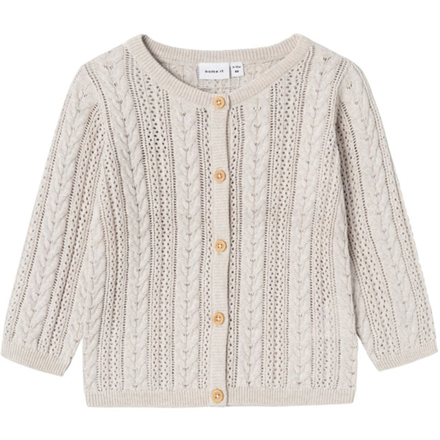 Name it Peyote Melange Bepil Strik Cardigan