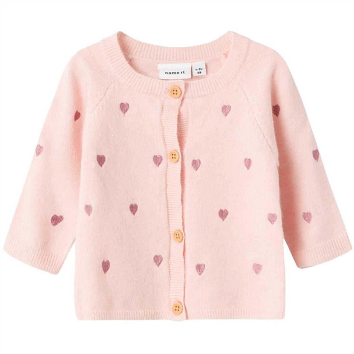 Name it Sepia Rose Beheart Strik Cardigan