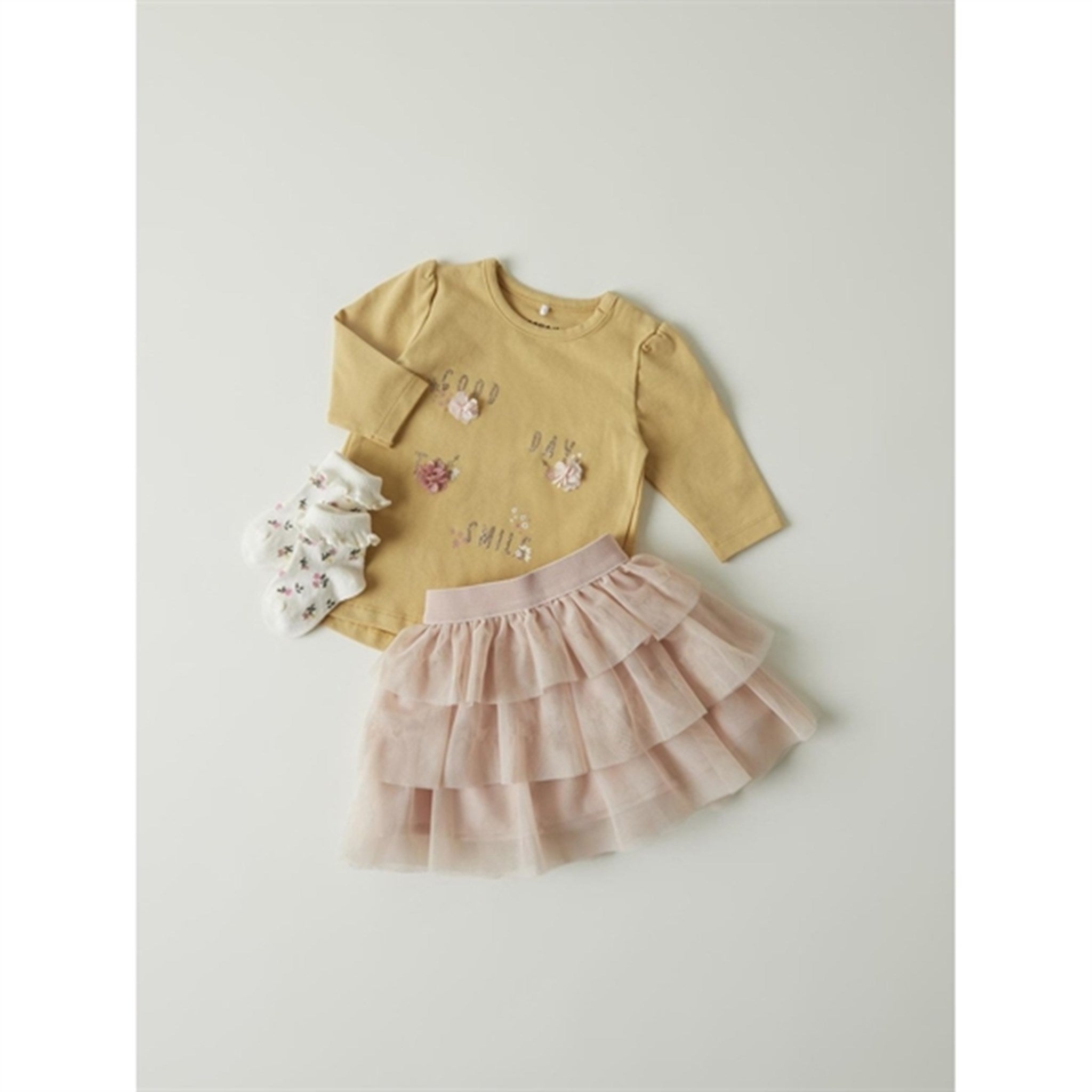 Name it Sepia Rose Betrille Tyl Nederdel 2