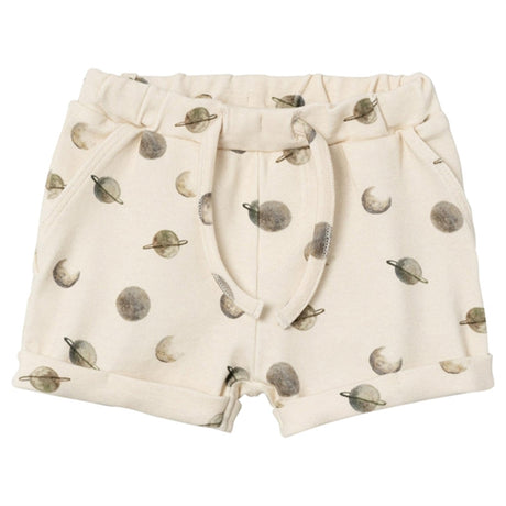 Lil'Atelier Turtledove Geo Loose Shorts