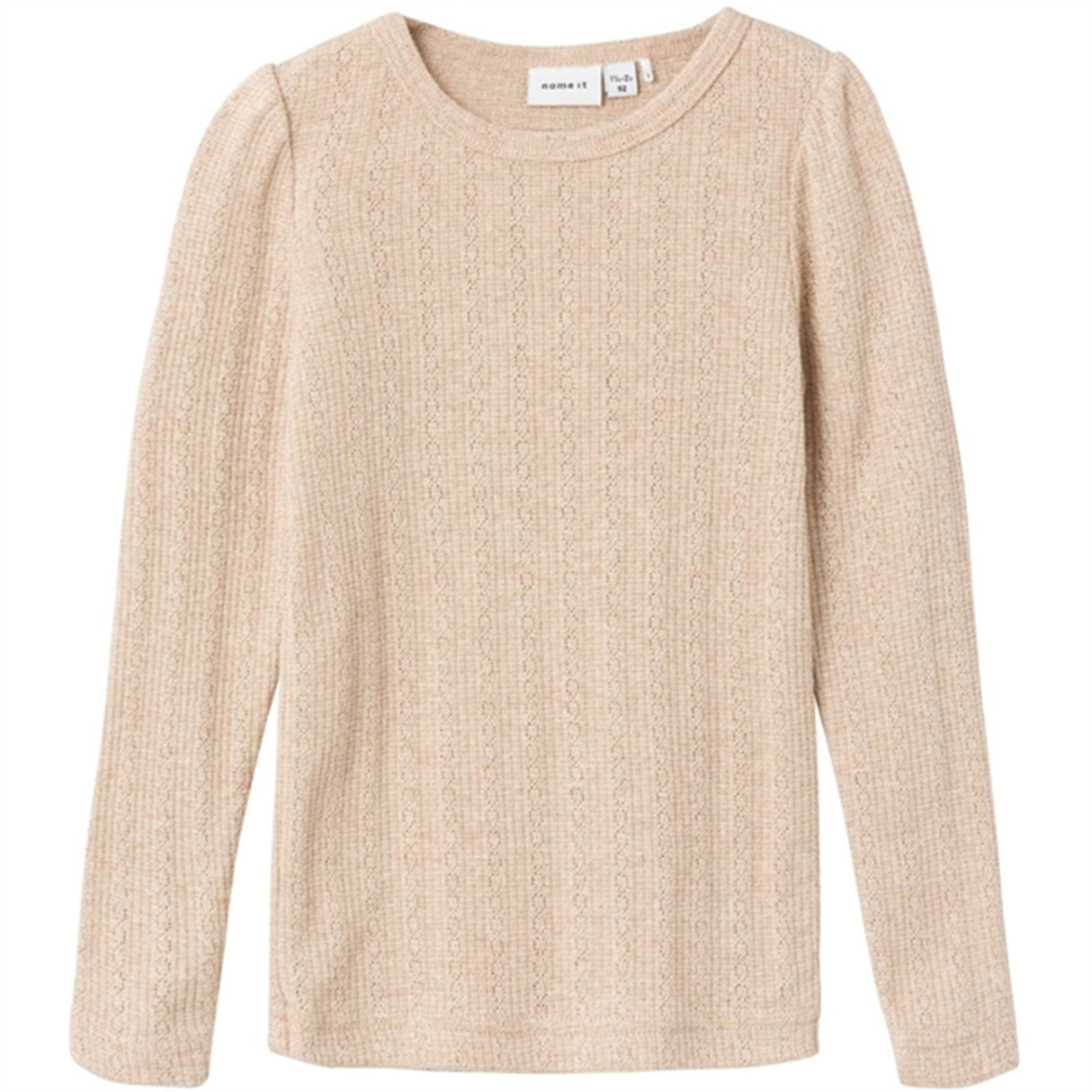 Name it Oxford Tan Ohusa Bluse