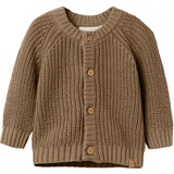 Lil'Atelier Tigers Eye Emlem Strik Cardigan