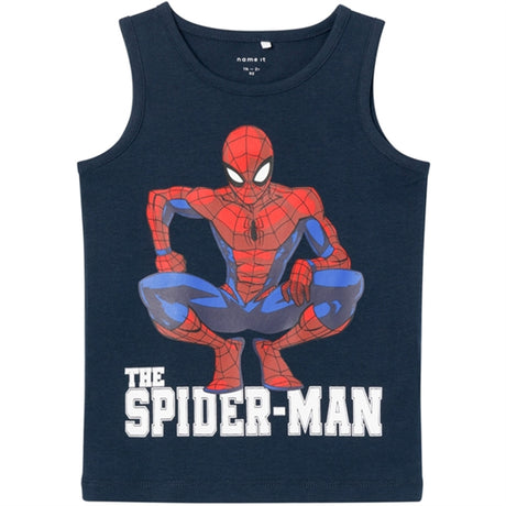 Name it Dark Sapphire Nihil Spiderman Tank Top