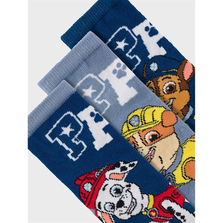 Name it Set Sail Jygva Paw Patrol Strømper 3-pak 2