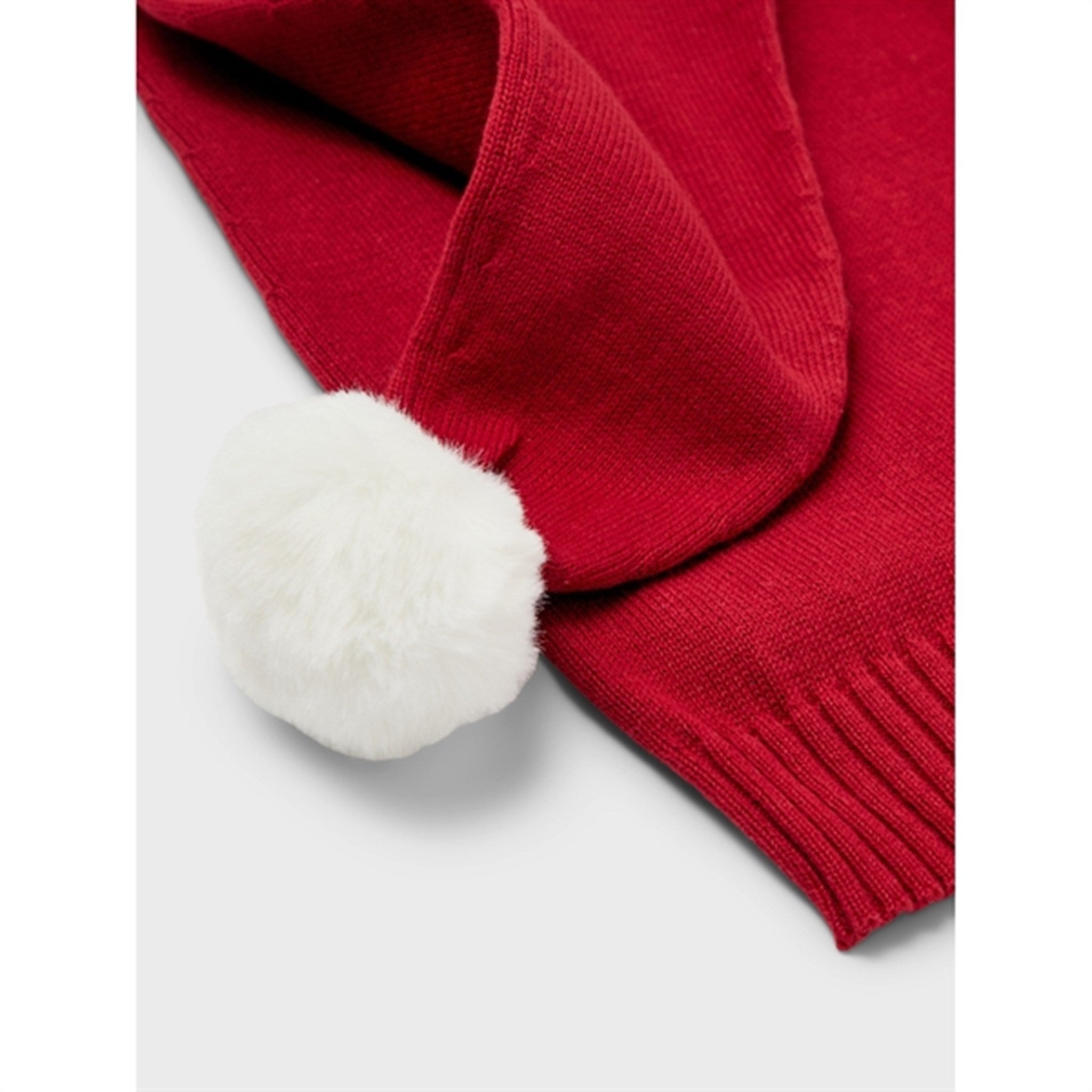 Name it Jester Red Snow Xmas Long Solid Nissehue 2