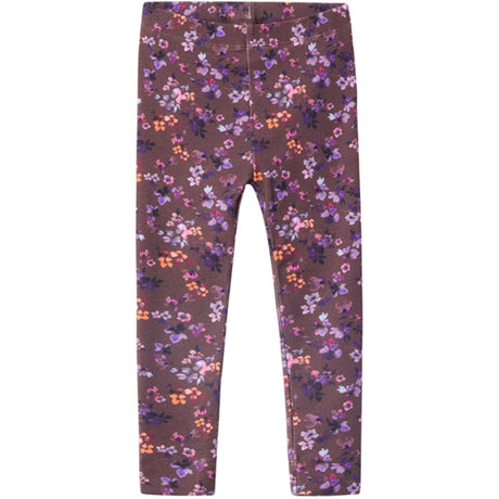 Name it Chocolate Plum Franja Leggings