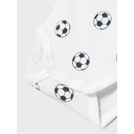 Name it Bright White Football Body 2-pak Noos 2